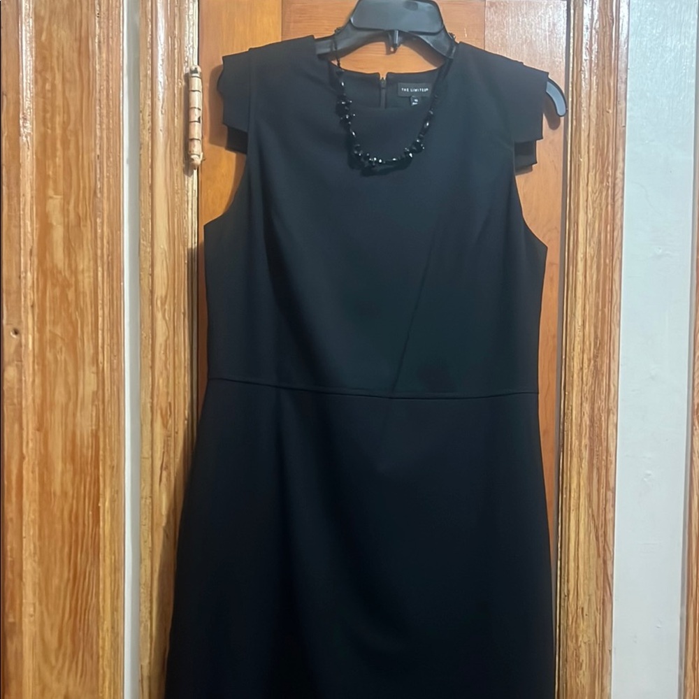 Elegant Black Sleeveless Dress NWOT
